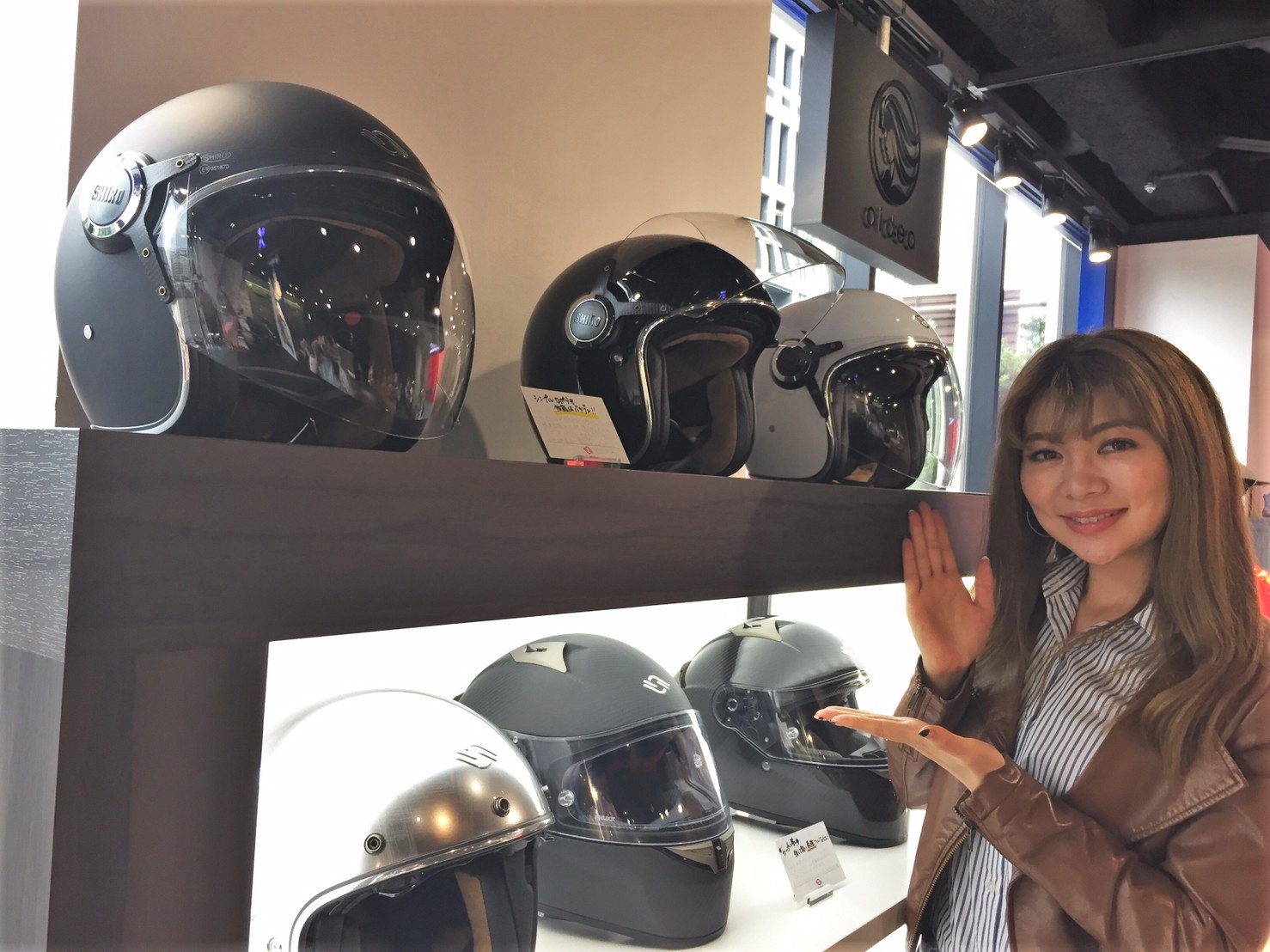 一ツ山里紗のaidea営業日報 女性ライダー必見のオシャレヘルメット Shiro Aidea Style アイディア スタイル